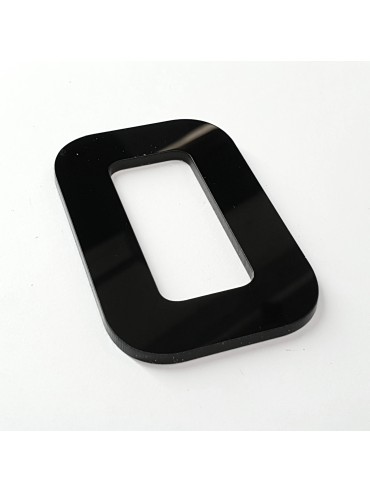O - 4D Number Plate Digit 3mm (Motorbike)