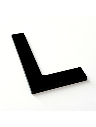 L - 4D Number Plate Digit 3mm (Motorbike)
